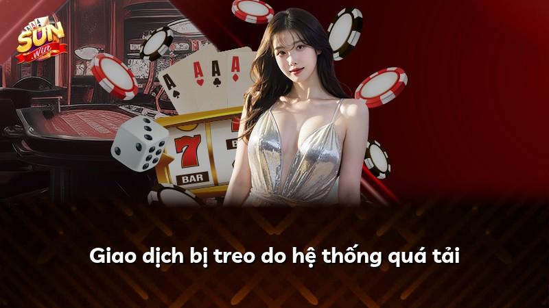 Giao dịch bị treo do hệ thống quá tải